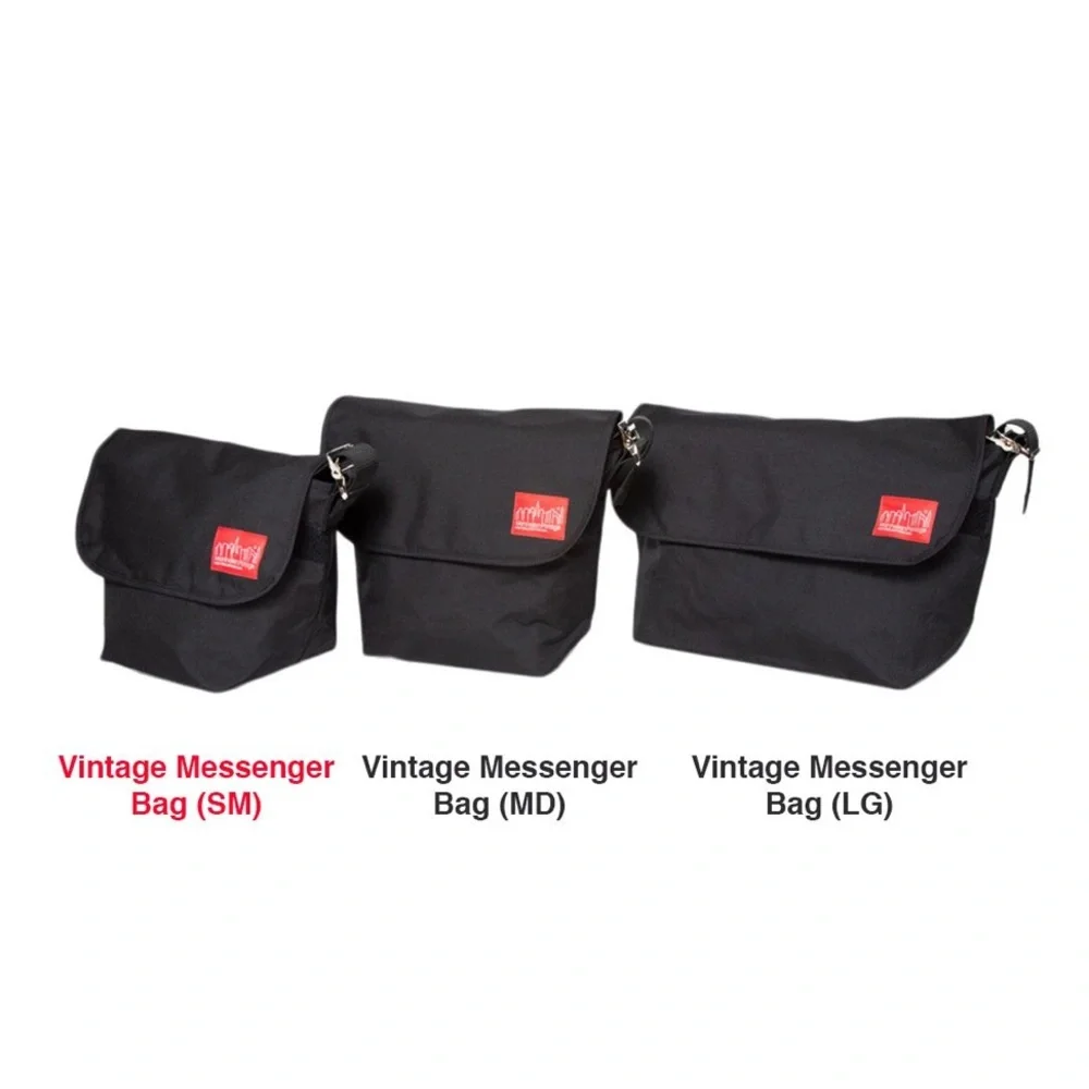 Manhattan Portage Vintage Messenger Black Small
